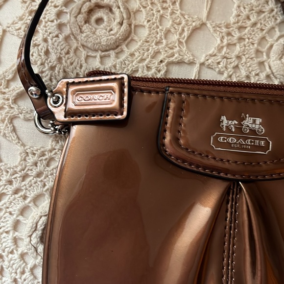 Coach Wristlet- Metallic Bronze- NWOT - Picture 12 of 14